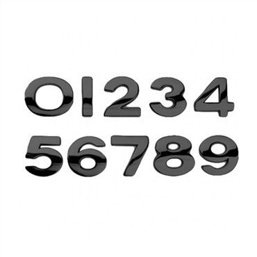 Electroplatio Chrome ABS Car Sticer Sticer Logo Car Plastig 3D